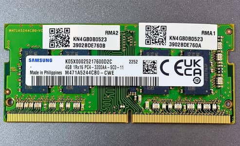 4gb ram ddr4 3200mhz