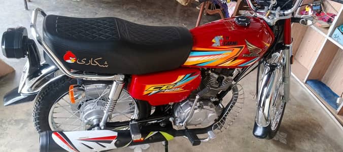 Honda 125 10by 10 zero meter