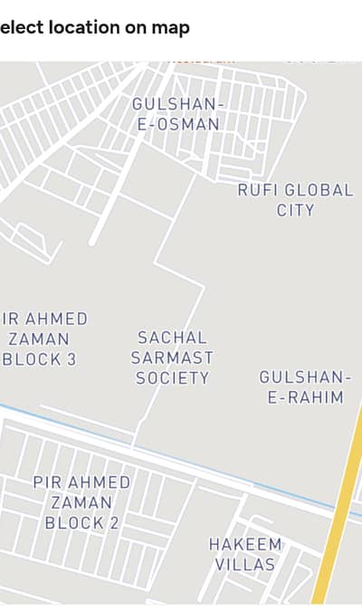 120 sq yards plot Lease for sale sachal sarmast town