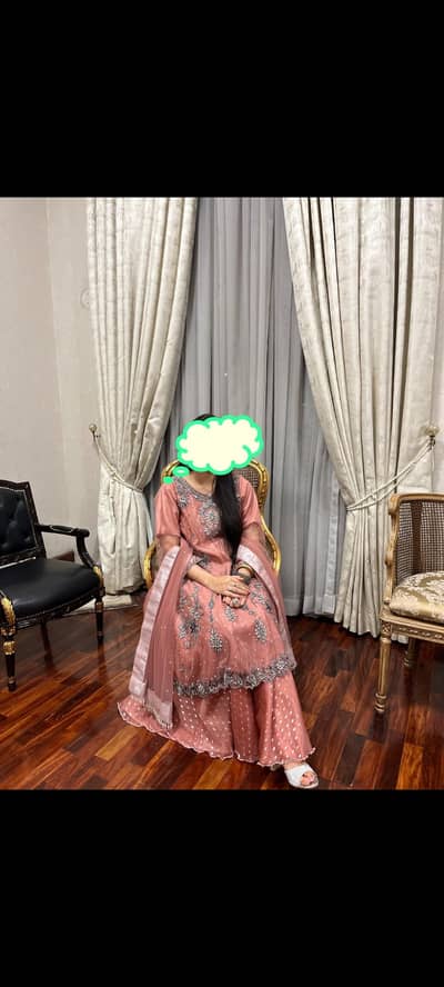 short frock with garara