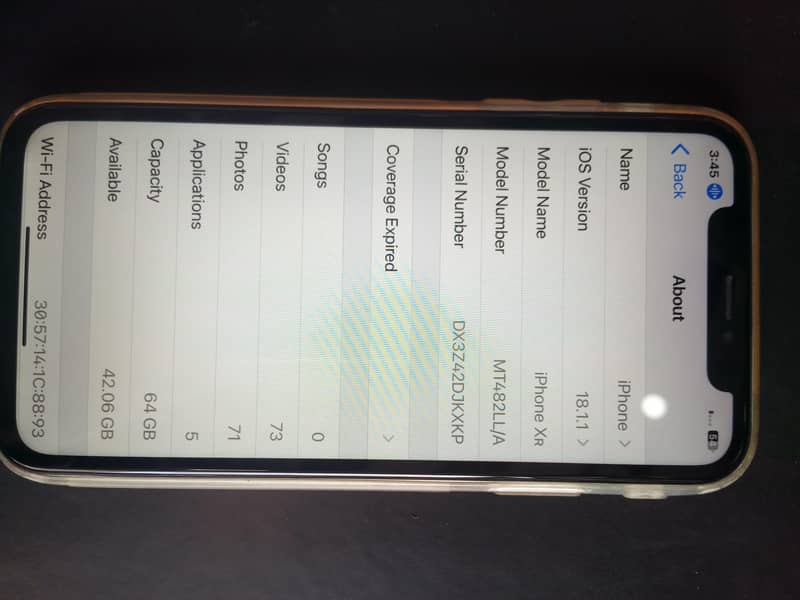 Apple iPhone XR 7
