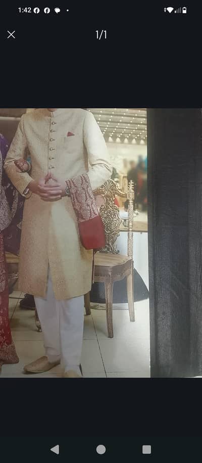 Bonanza Satrangi Groom Sherwani