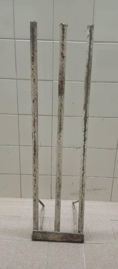 Iron Pipe Cricket Wicket - For Sale (One time Investment)