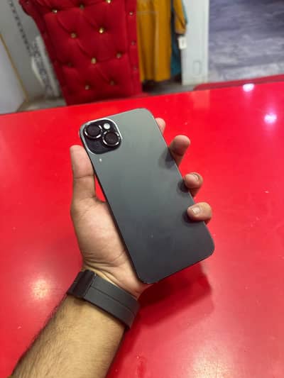 iPhone 15 Plus 128GB | Black | Non-PTA | Water Pack | Box Available