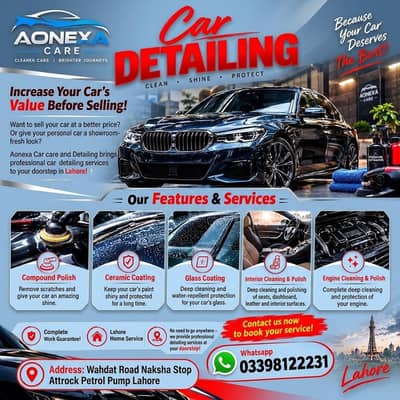 Car Detailing Service in Lahore - Professional Detailing For All Cars