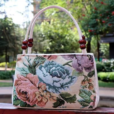 Vibrant Embroidered Handbag for Pakistani Women