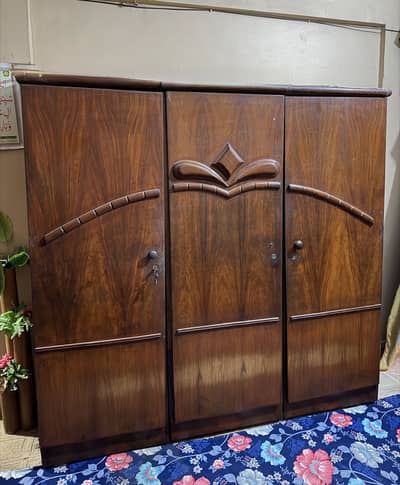 three door separate wardrobe