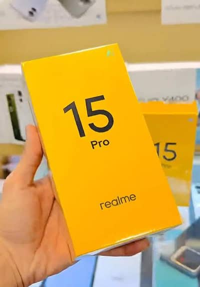 Realme 15 Pro Box pack 512/12gb