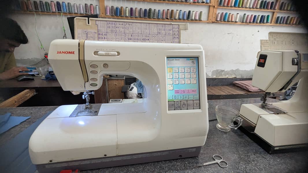 Janome machine 10000 model 1