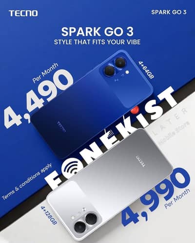 Tecno Spark Go 3  4/64 ,, 4/128