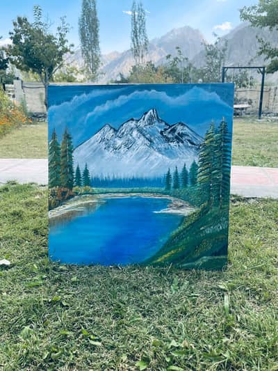 Hand Painted Realistic Landscapes