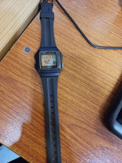 Casio F-201WA watch water Resistant Water Resistant