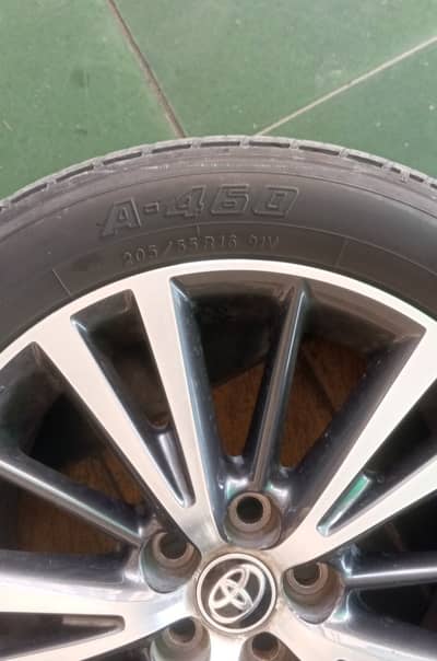 4 YOKOHOMA Made in Japan used tyres. A-460, 205/55 R 16, 91V