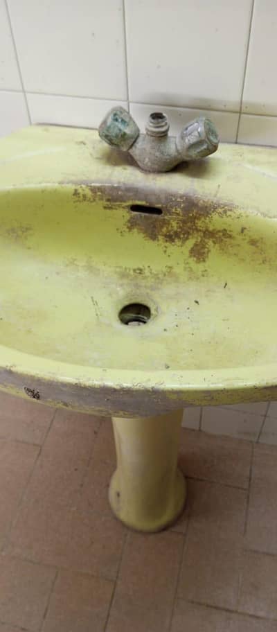 2-Piece Wash Basin Lite Green