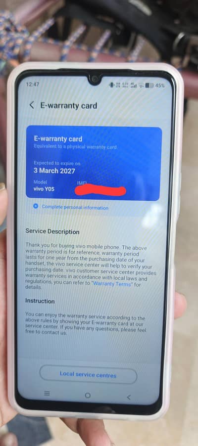 Vivo Other Model Y05