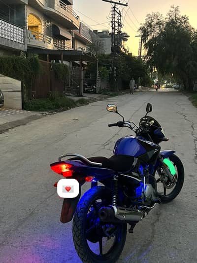 Ybr 125 esd blue