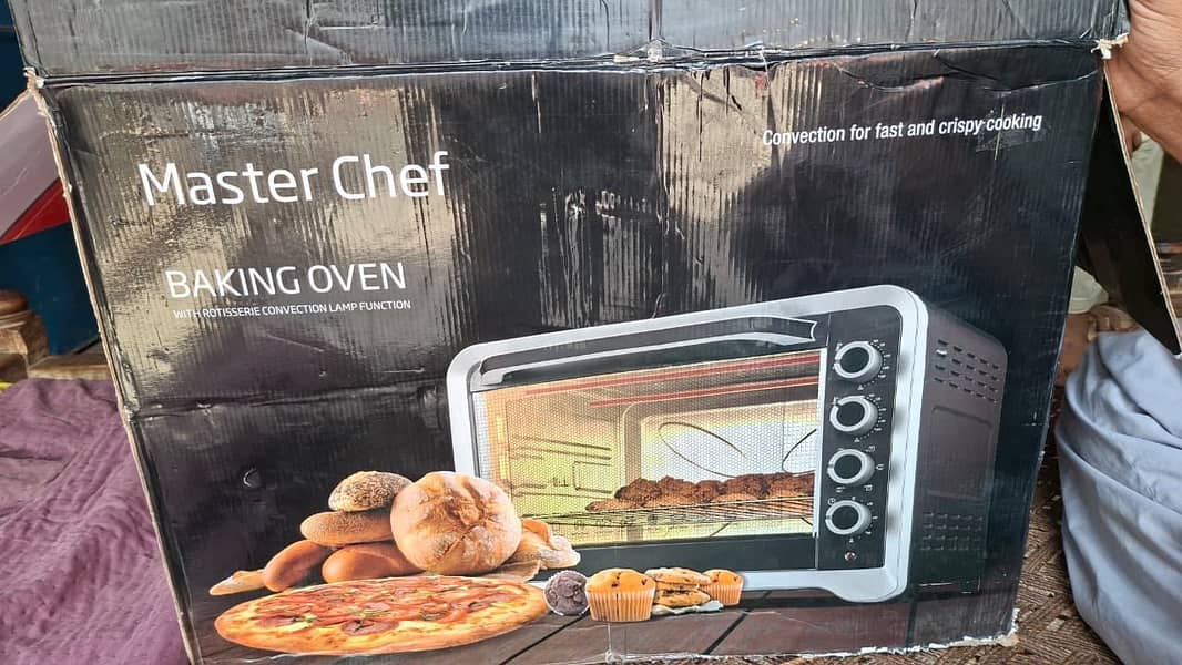 Master chef baking oven 2