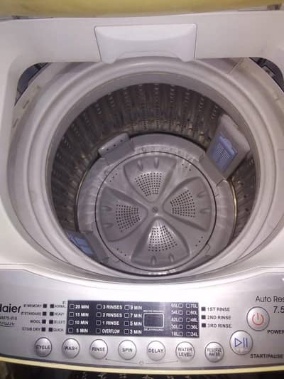 washing machine hair HWM75-918 7.5kg