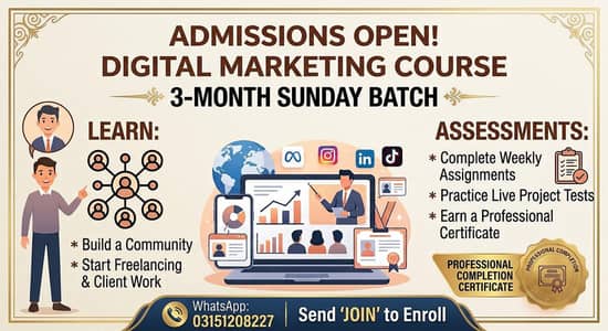 digital marketing online teaching