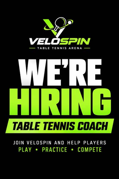 Hiring Coach For Table Tennis - Velospin