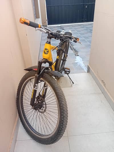 Yellow Viper 26 inch non gear cycle
