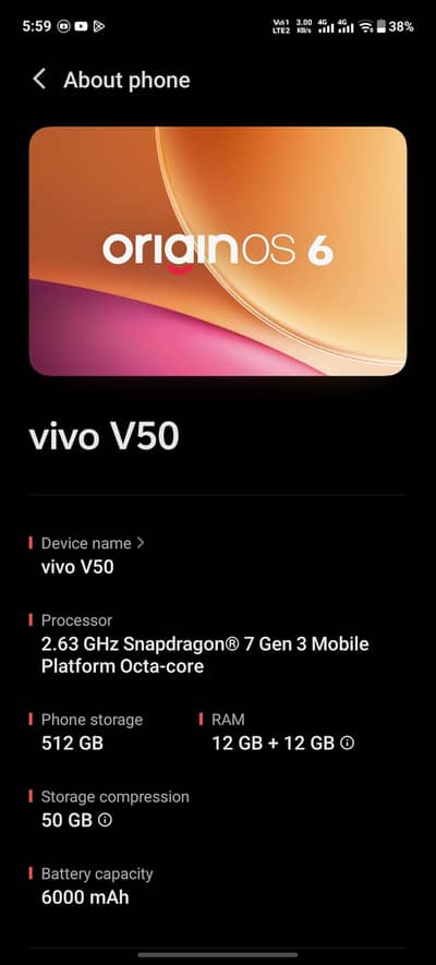 Vivo V50