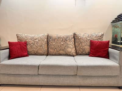 7 Seater Sofa set with Dewan