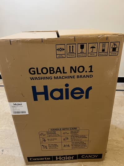 Haier automatic washing machine box pack