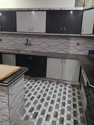 four bed dd 1st floor portion for rent in johar
