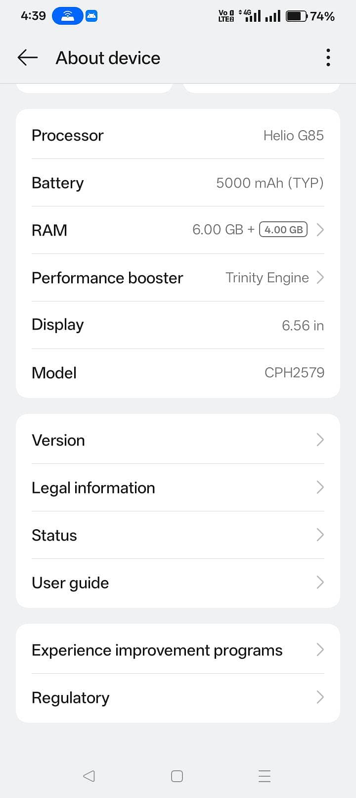 OPPO A38 1