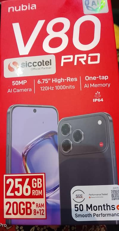 Nubia v80pro