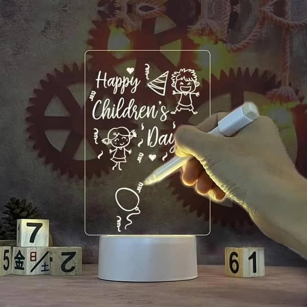3D Creative Visualization Lamp – Modern LED Decorative Night Light, Stylish Table Lamp, Bedroom & Home Decor