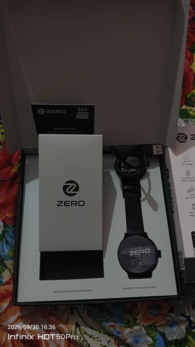 ZERO Luna 365 available warranty card complete one year