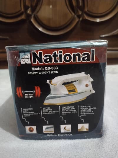 Brand New National Iron Box Pack
