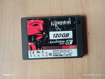 Kingston 120 GB SSD - 2.5 SATA