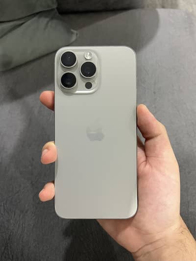 IPHONE 15 PRO MAX | PTA APPROVED | 100% HEALTH | 10/10 | URGENT SALE