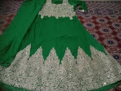 used long fork and dupatta