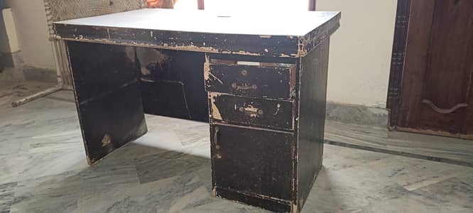 Office / Study Table with Drawers and Cabinet
