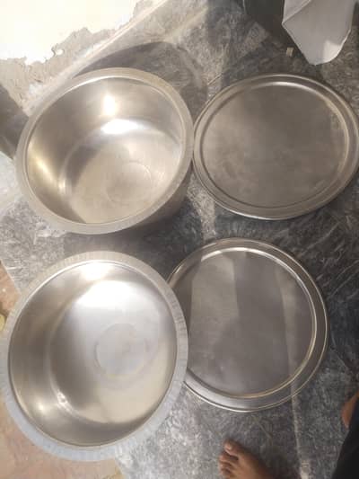 2 steel patila heavy duty with no dent