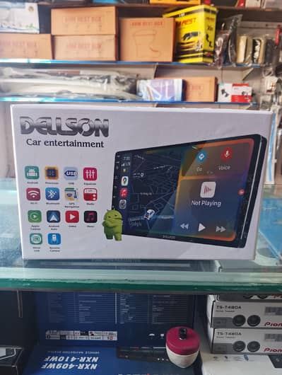 Dellson DL-8550 9″ Android Car Panel | CarPlay + Android Auto