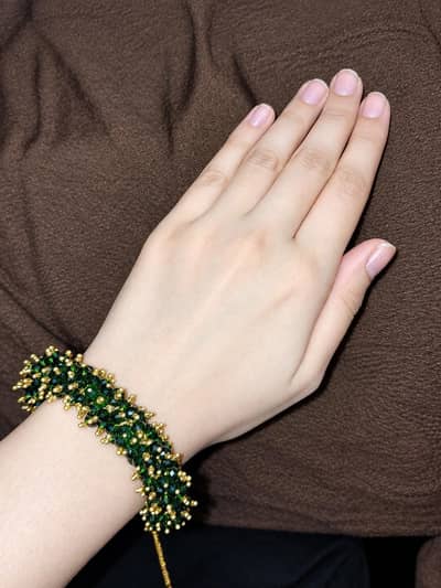 hand made gajra braclate new design