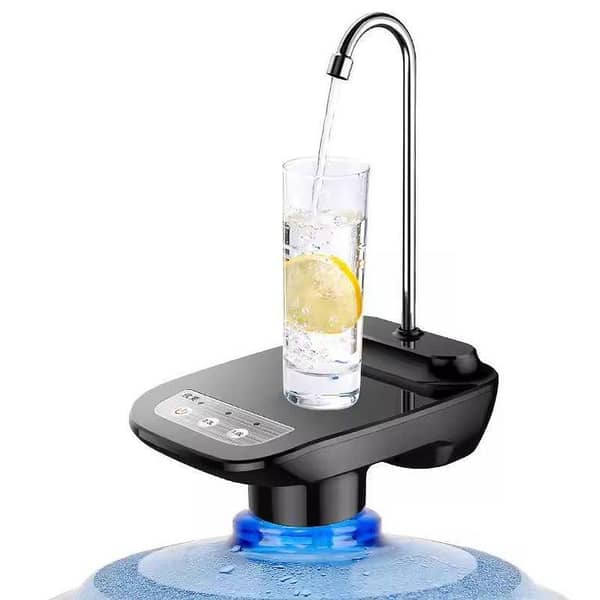 Electric Water Dispenser Pump for 19L Bottles | Automatic Drinking Water Dispenser | Portable USB Rechargeable Water Pump with Faucet