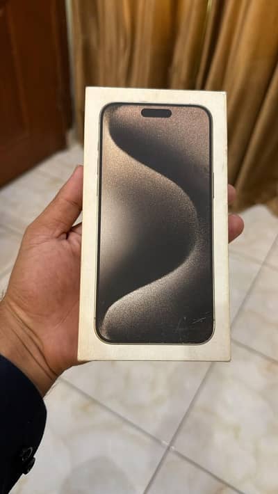 I phone 15 pro max Pta approved
