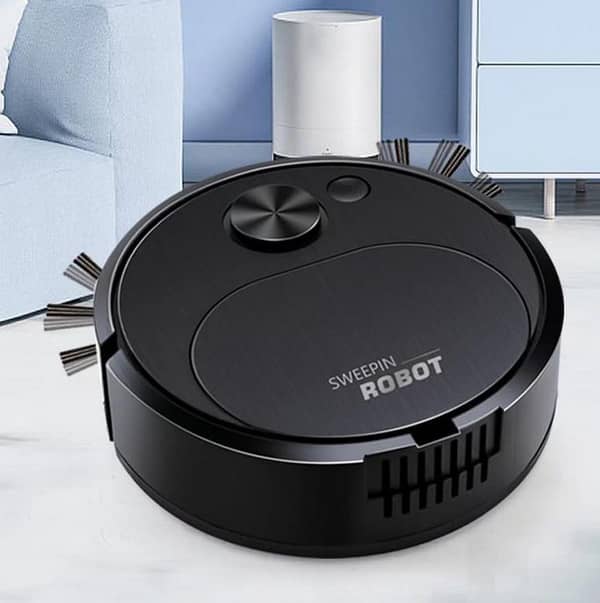 Smart Sweeping Robot Vacuum Cleaner | Automatic Floor Cleaning Robot | Mini Robotic Sweeper for Home, Office & Hard Floors