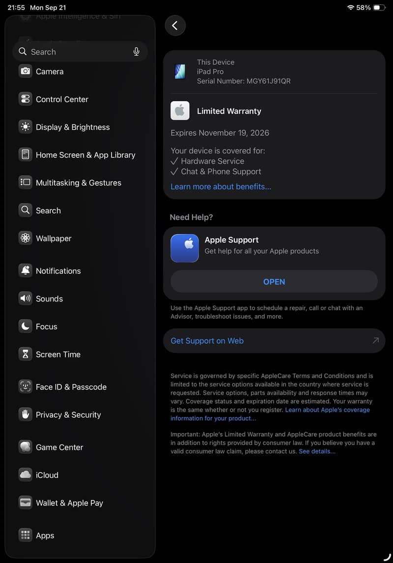 iPad Pro 11” M2 (4th Generation) 9
