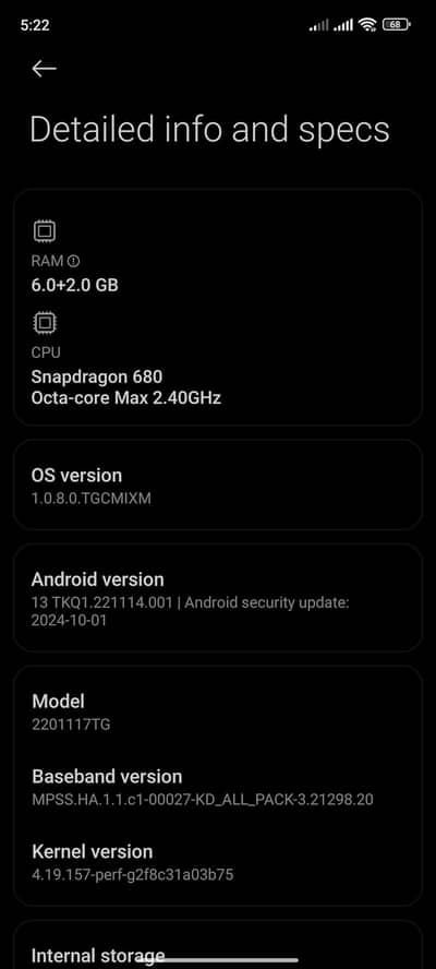 Xiaomi Redmi Note 11