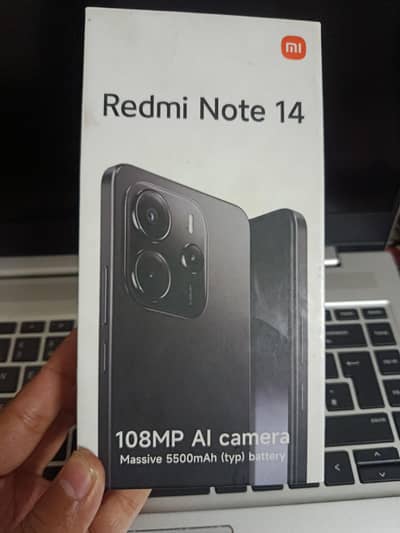 Xiaomi Redmi Note 14 8/256 withbox charger