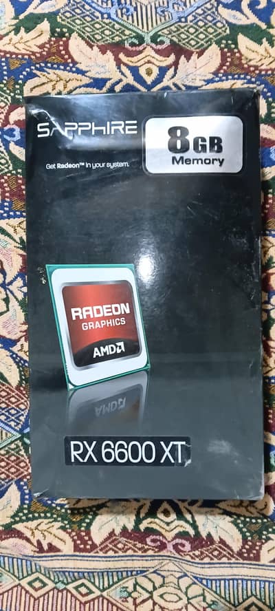 Rx6600xt spphire pulse with box