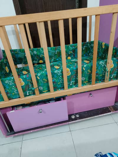 Baby girl crib