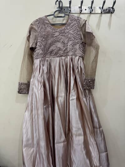 Elegant Pinkish Maxi Dress
